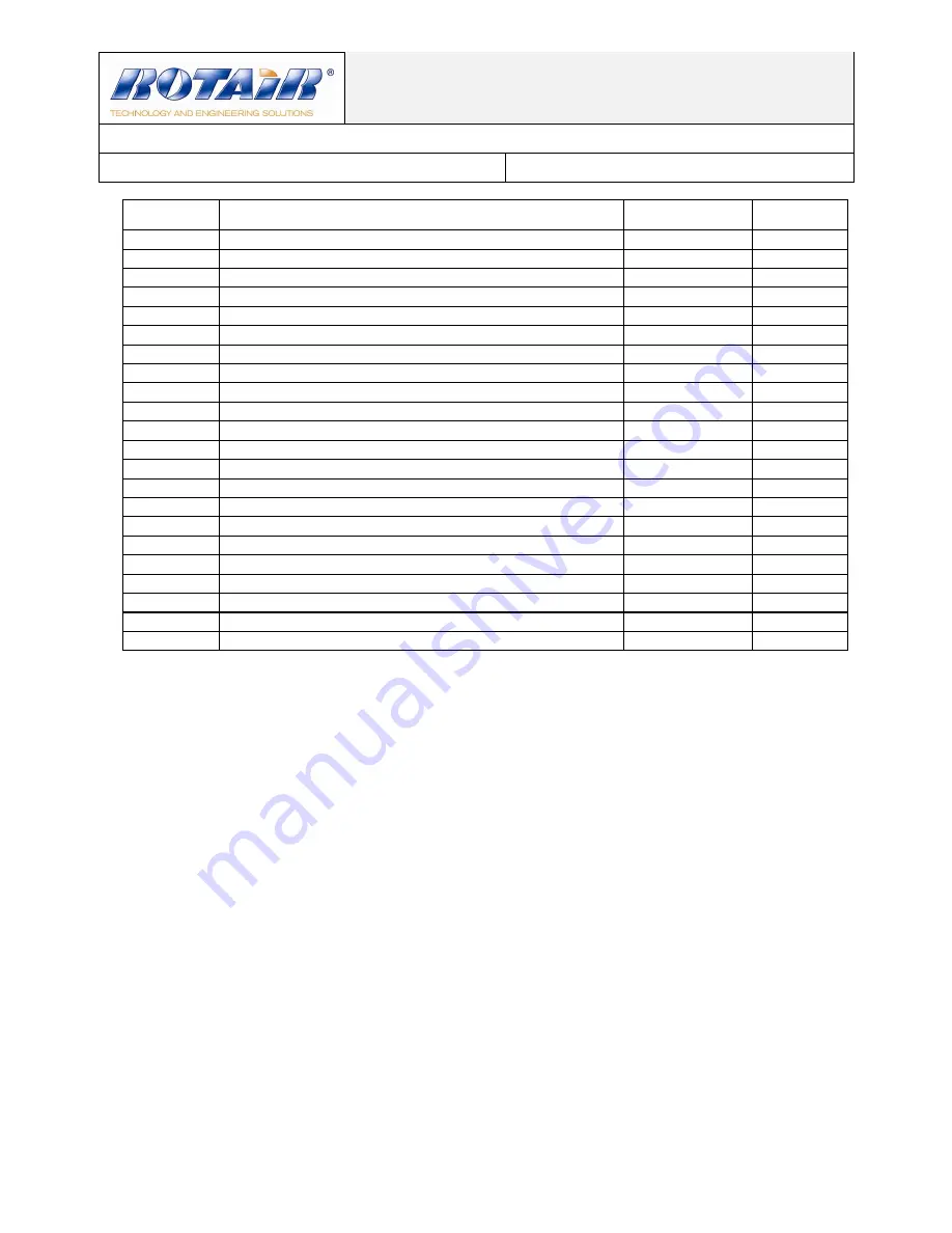 Rotair D425T4F Operating Maintenance Instructions & Part List Download Page 82