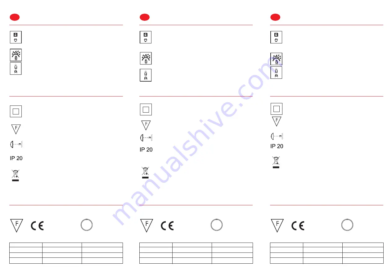 Rotaliana Conca Assembly And Operating Instructions Download Page 3