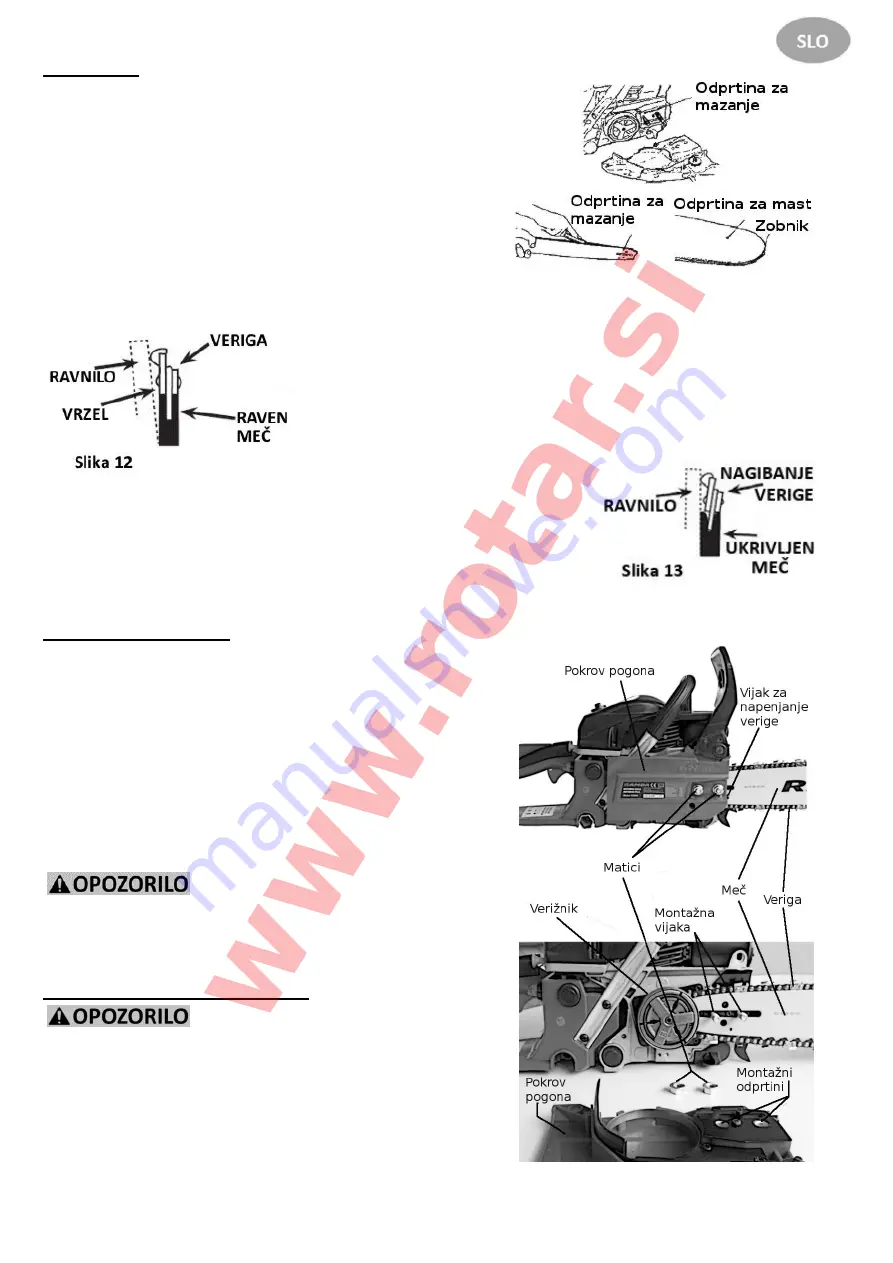 ROTAR CSB45 User Manual Download Page 15