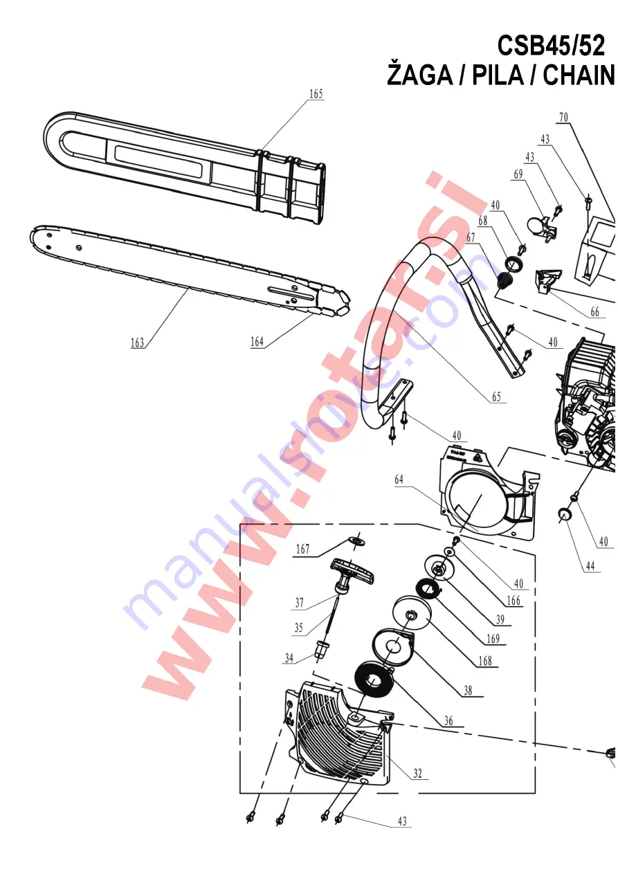 ROTAR CSB45 User Manual Download Page 64