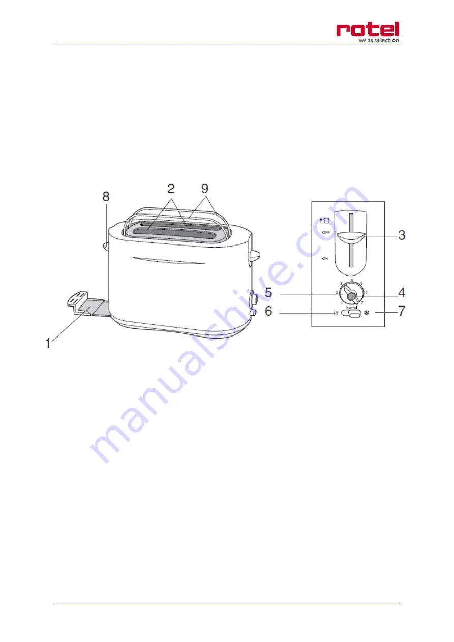 Rotel EASYTOAST 1682CH Instructions For Use Manual Download Page 2