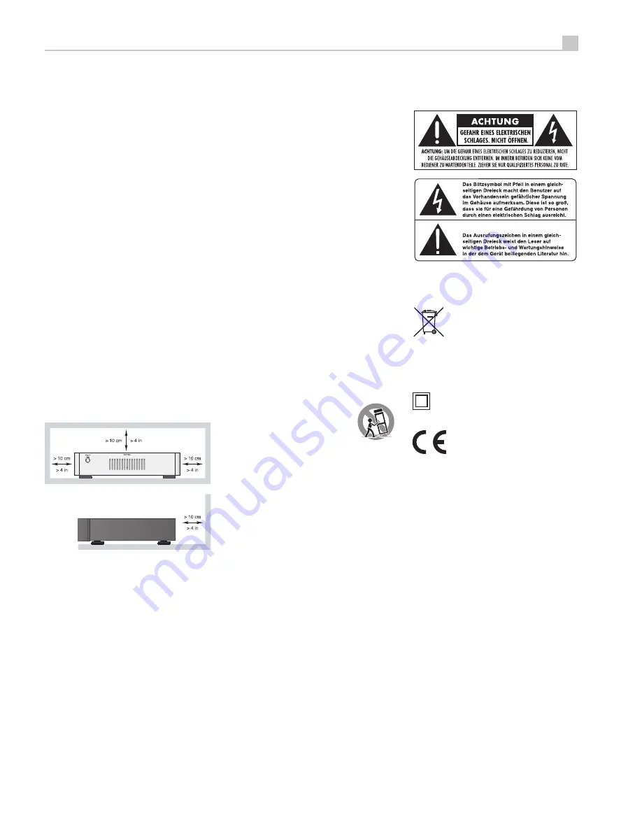 Rotel Five Channel Power Amplifier RMB-1565 Owner'S Manual Download Page 15