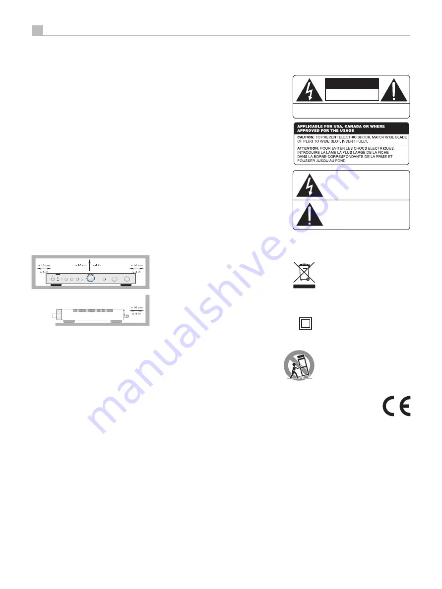 Rotel RA-06 SE Owner'S Manual Download Page 40