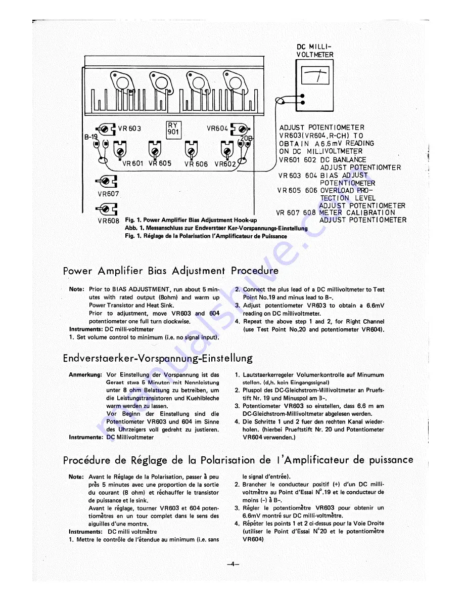 Rotel RA-714 Скачать руководство пользователя страница 4