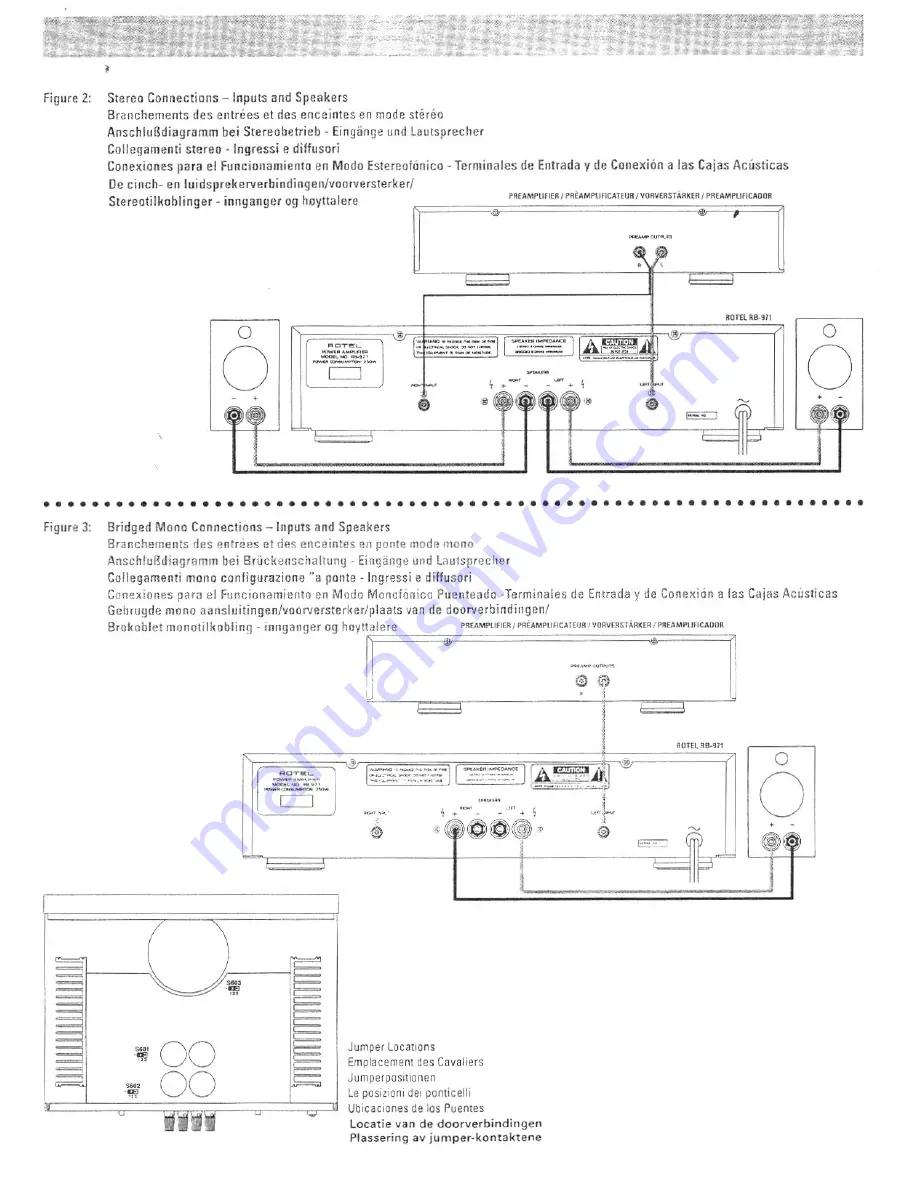 Rotel RB-971MKII Owner'S Manual Download Page 7