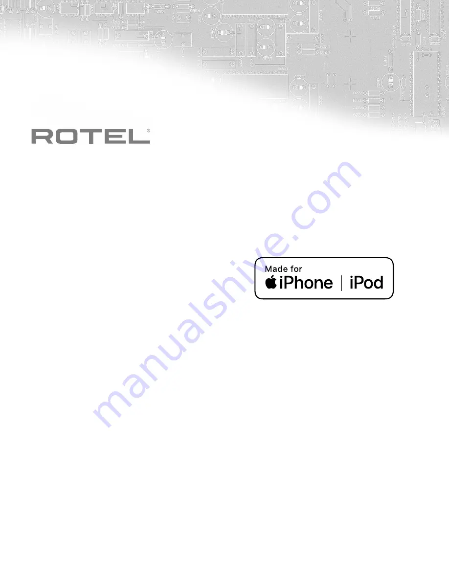 Rotel RC-1590MKII Owner'S Manual Download Page 16