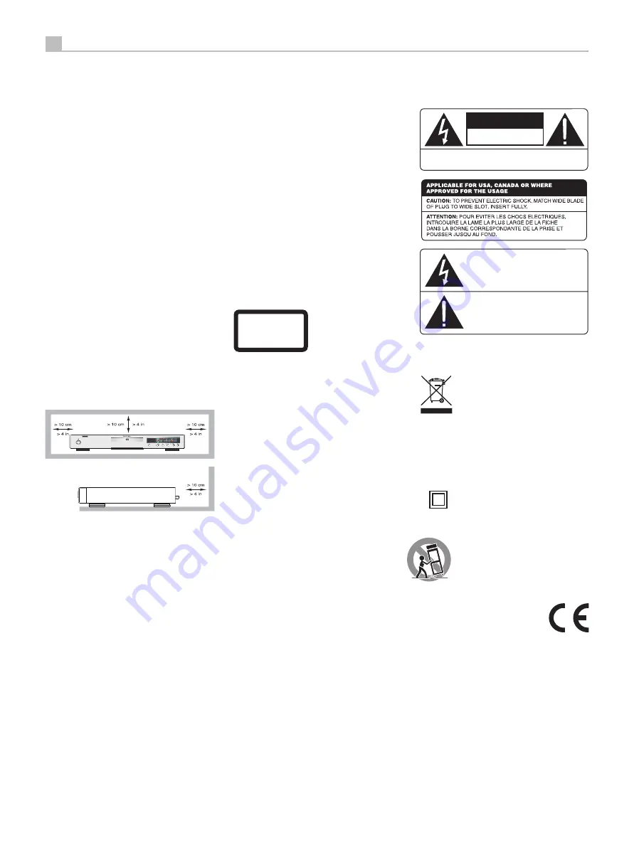 Rotel RCD-06 SE Owner'S Manual Download Page 16