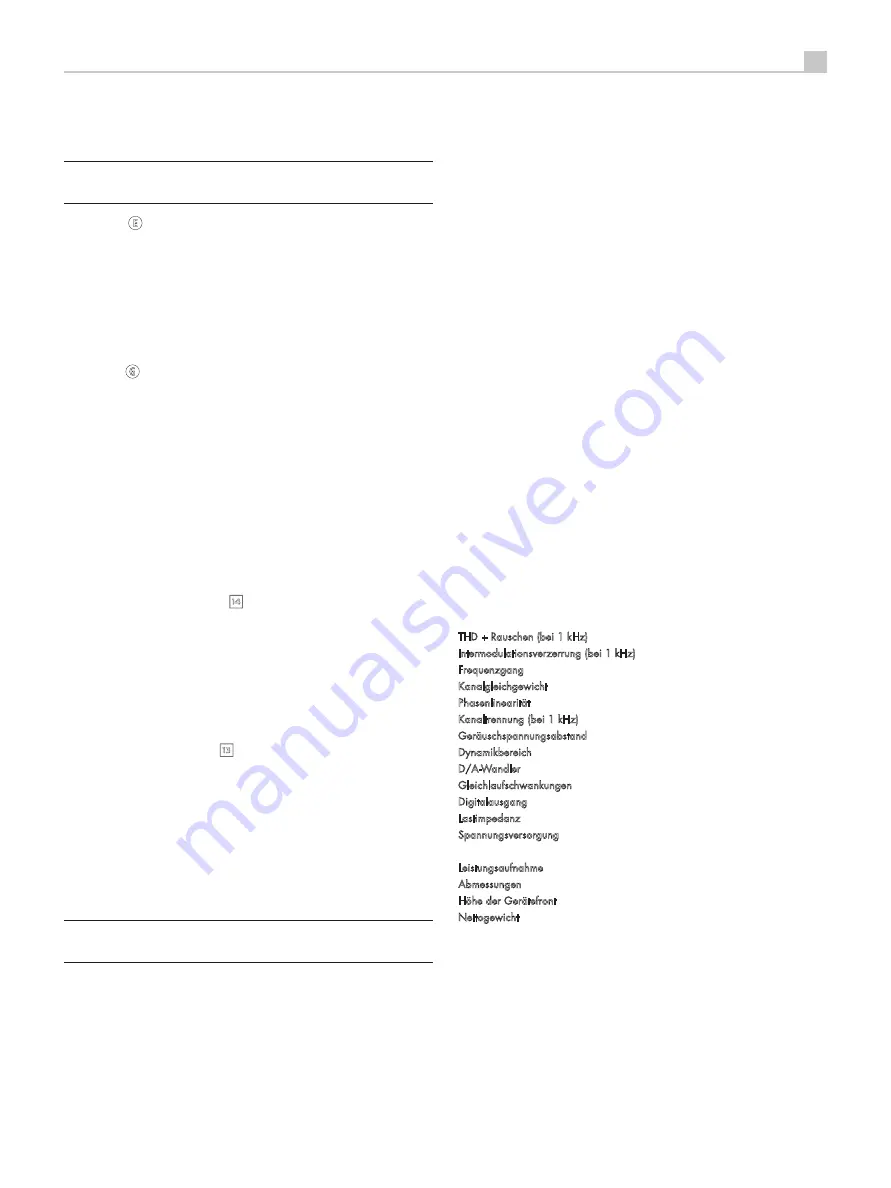 Rotel RCD-06 SE Owner'S Manual Download Page 21