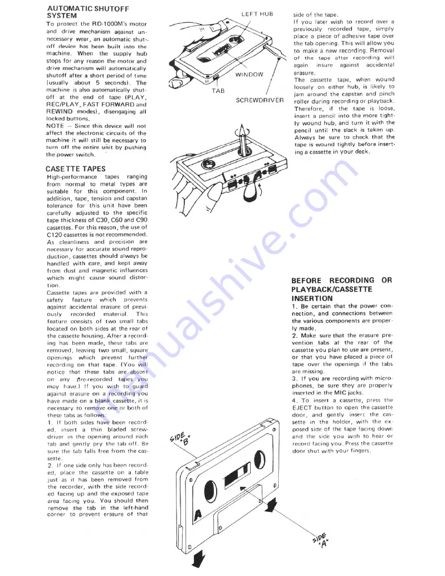 Rotel RD-1000M Owner'S Manual Download Page 5