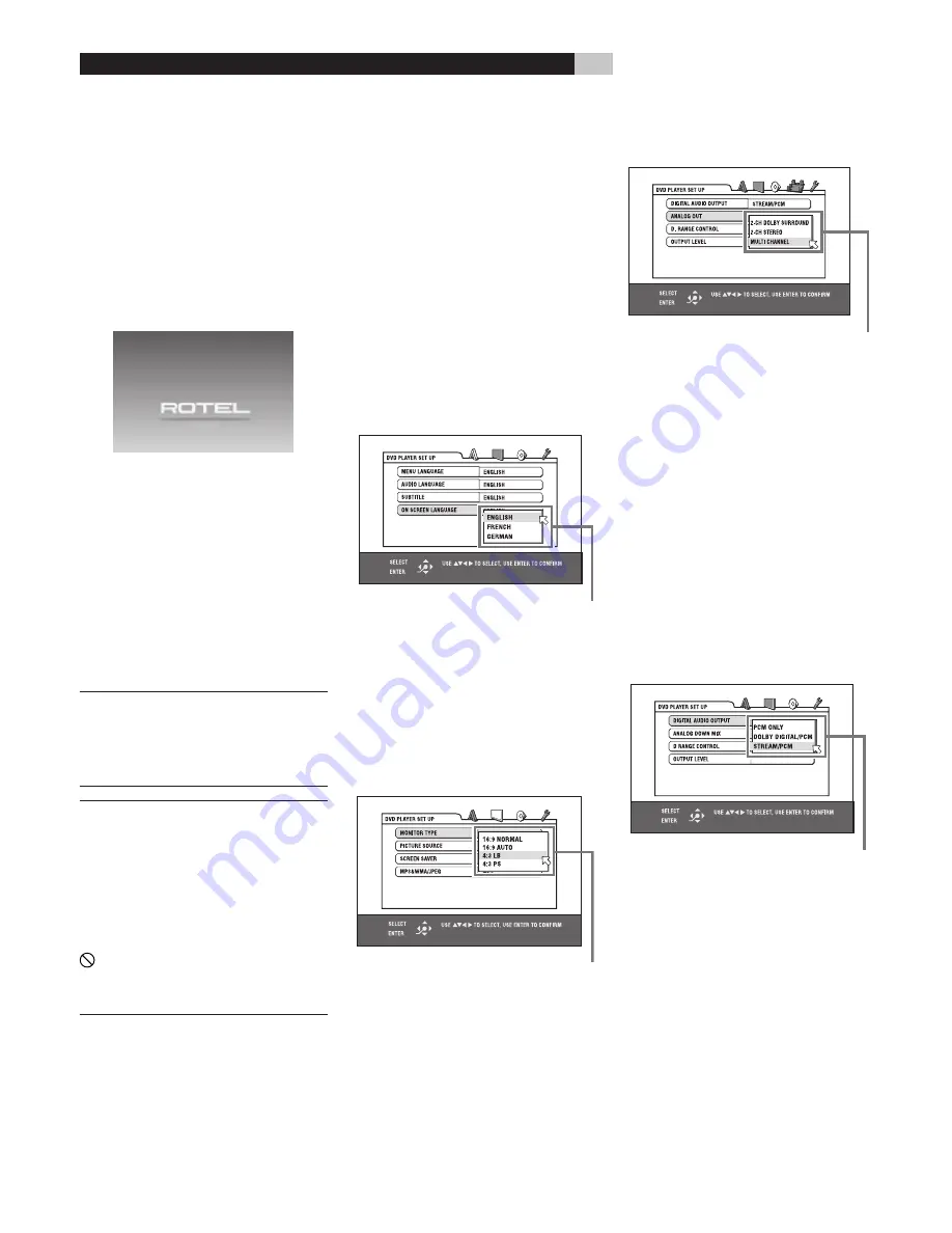 Rotel RDV-1050 Скачать руководство пользователя страница 84