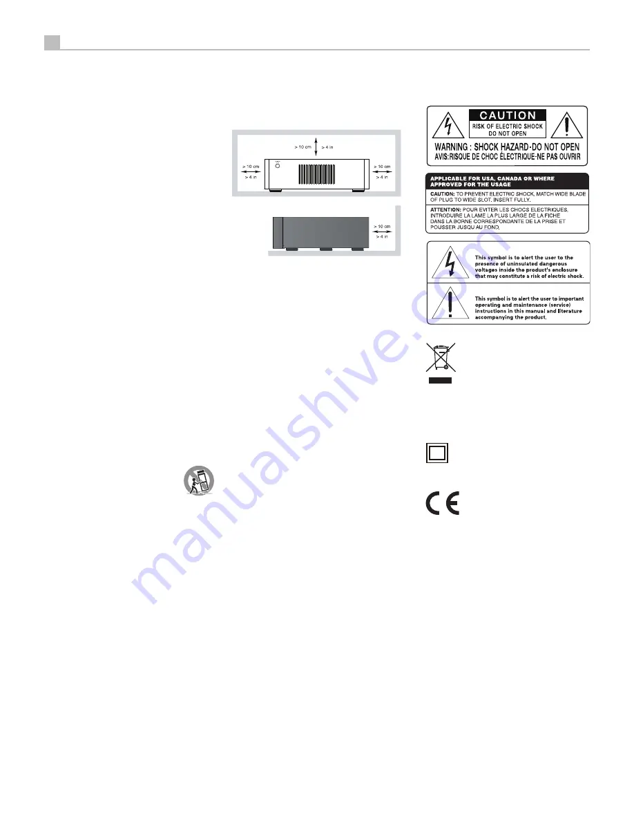 Rotel RMB-1504 Скачать руководство пользователя страница 2