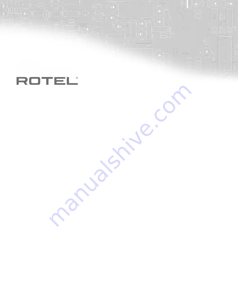 Rotel RMB-1504 Owner'S Manual Download Page 10