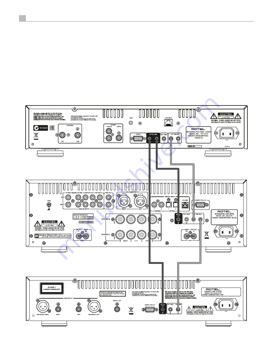 Rotel RT-1570 Скачать руководство пользователя страница 6