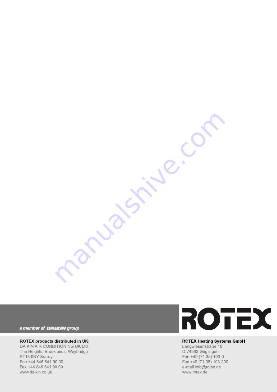 Rotex HPSU compact 304 Instruction Manual Download Page 56