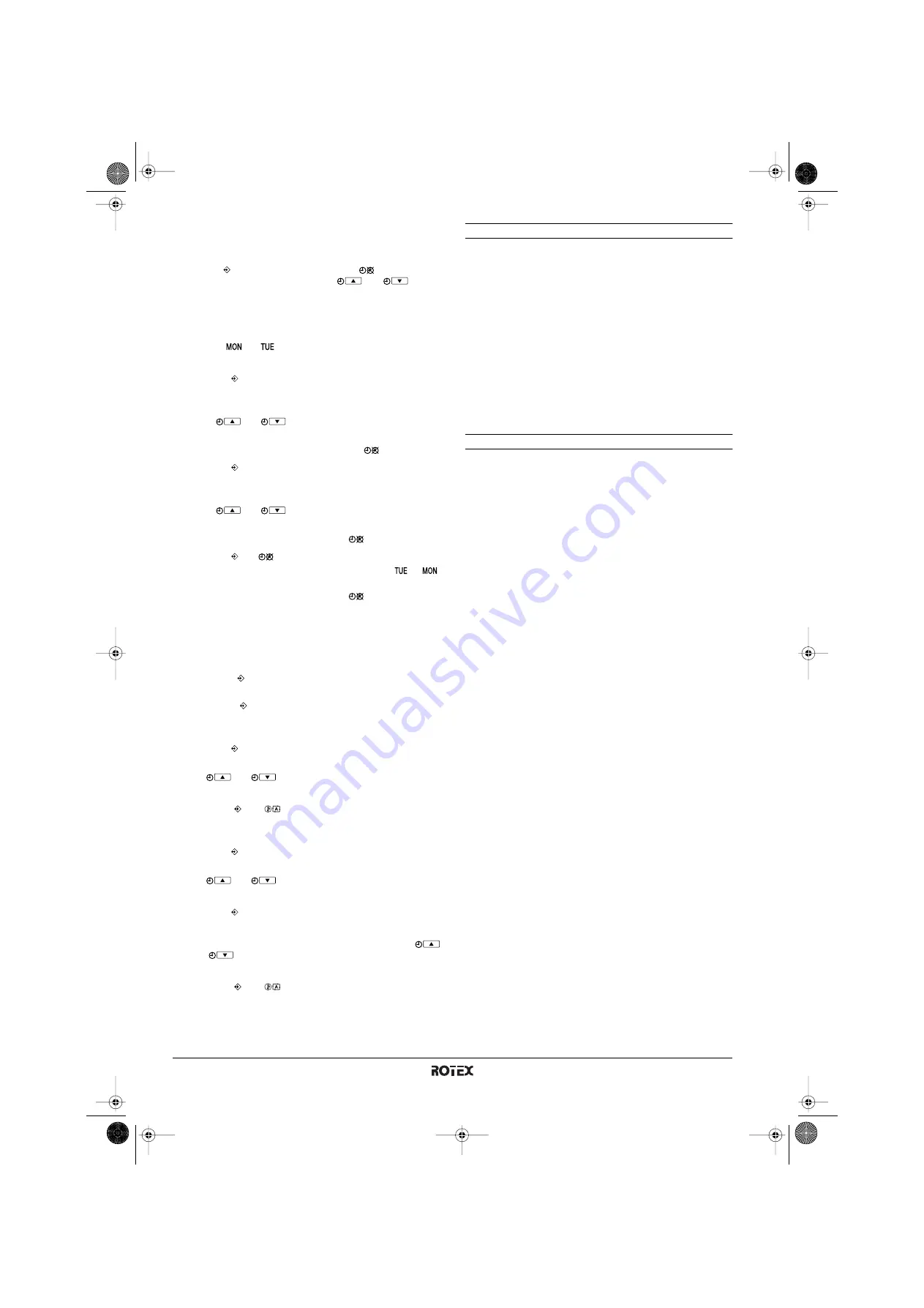 Rotex RKHBRD011ADV17 RKHBRD014ADV17 RKHBRD016ADV17 Operation Manual Download Page 16