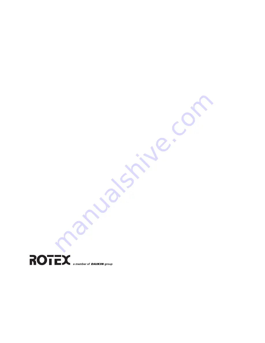 Rotex RRLQ004CAV3 Installation Manuals Download Page 12