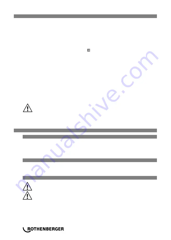 Rothenberger 1000000532 Instructions For Use Manual Download Page 16