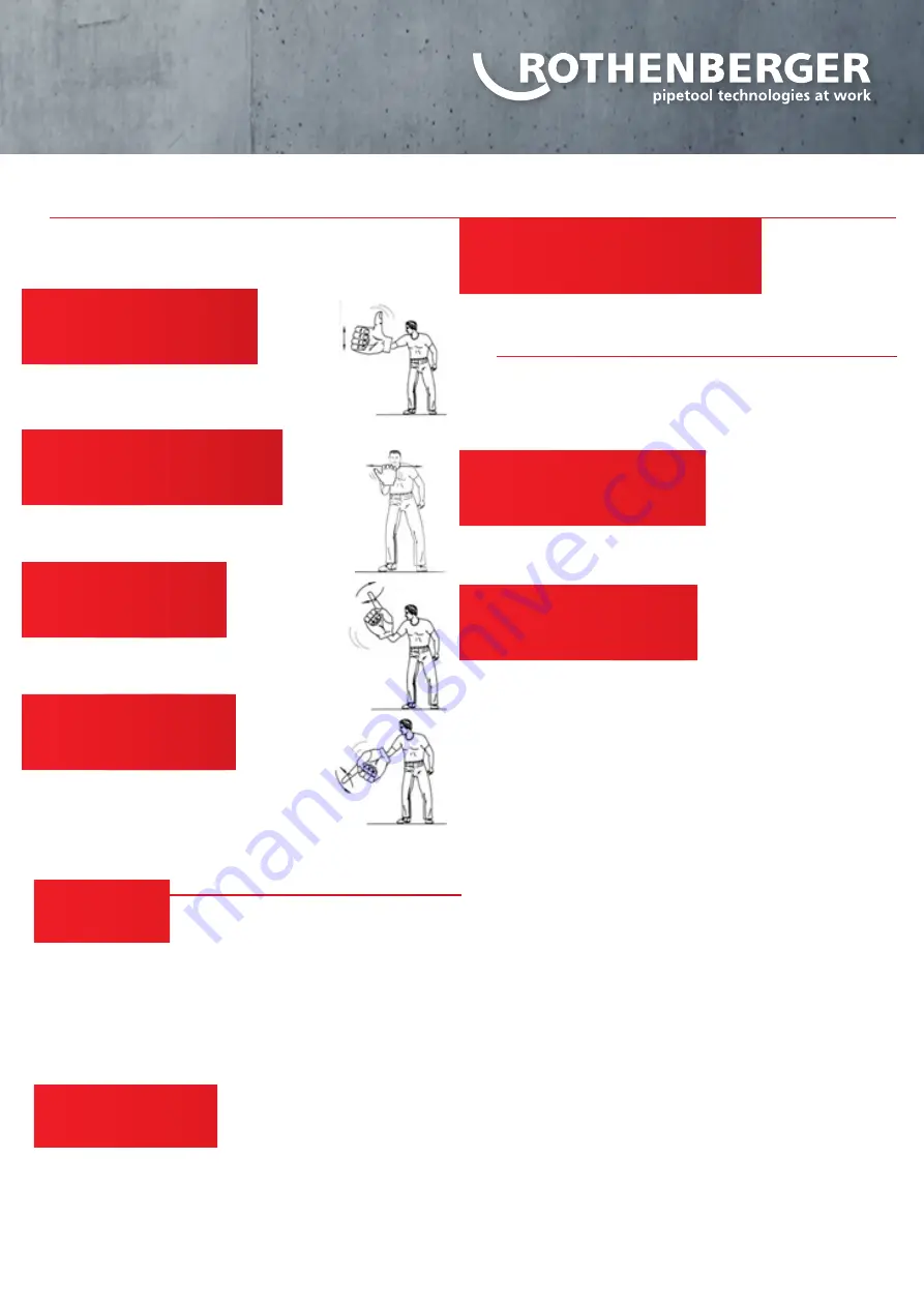 Rothenberger ROBLAST JETTER Manual Download Page 15