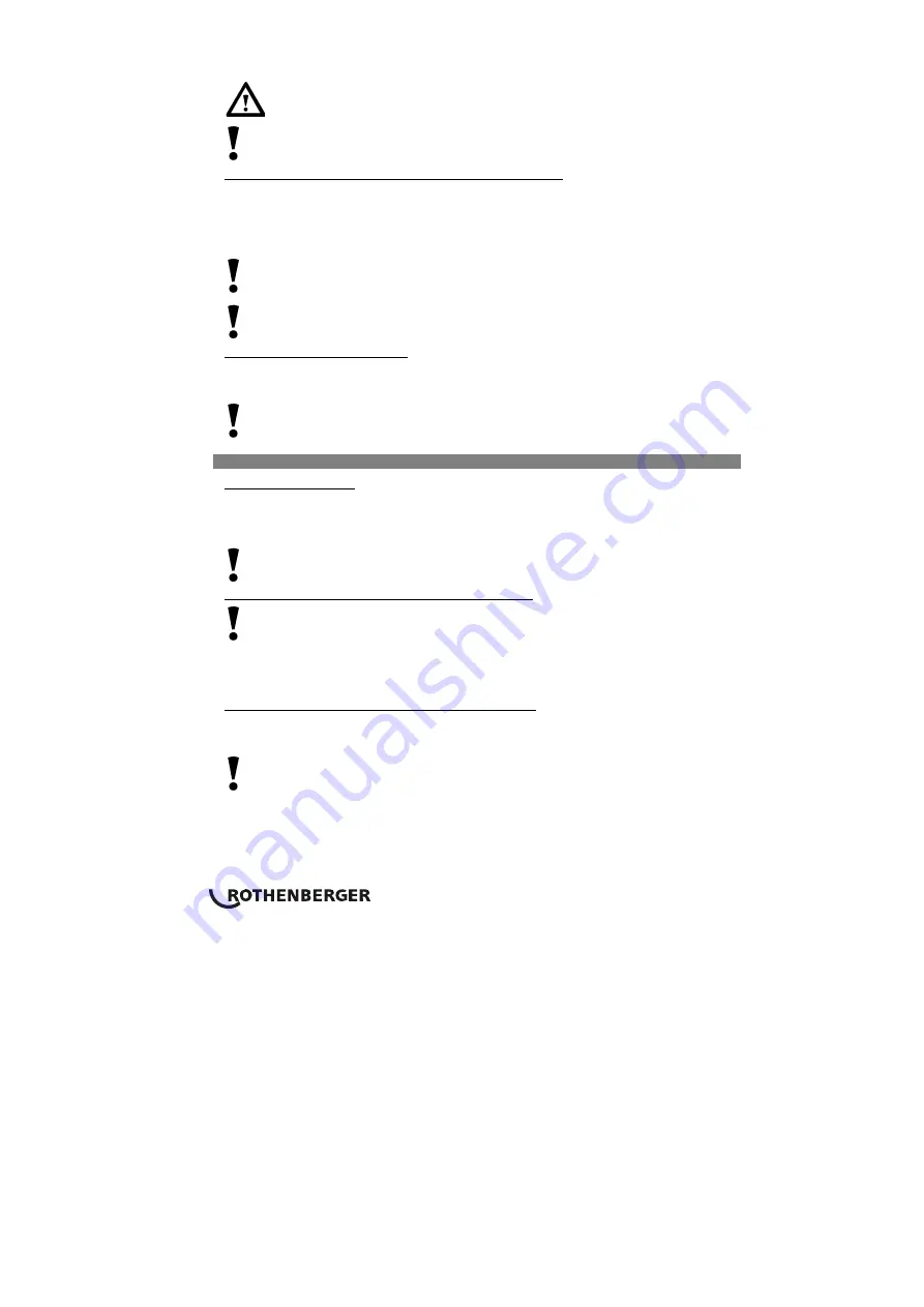 Rothenberger RODIACUT 170 PRO Series Instructions For Use Manual Download Page 10