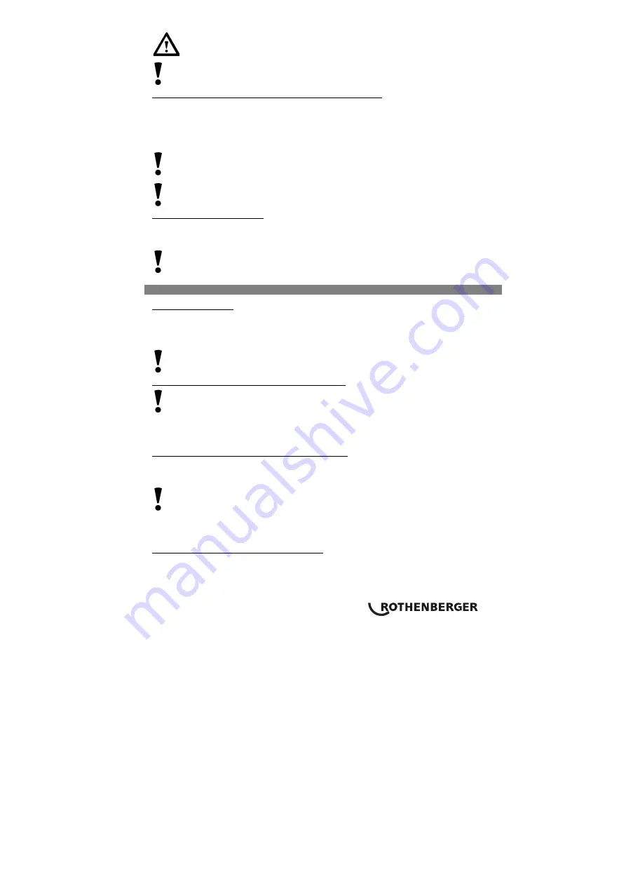 Rothenberger RODIACUT 170 PRO Series Instructions For Use Manual Download Page 73