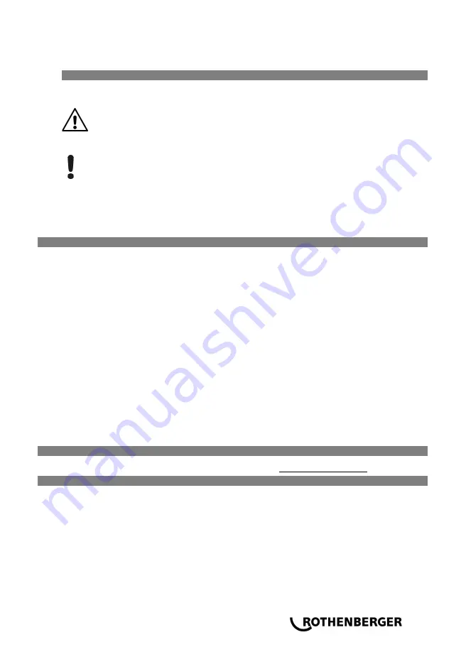 Rothenberger ROMAX 3000 AC Instructions For Use Manual Download Page 47