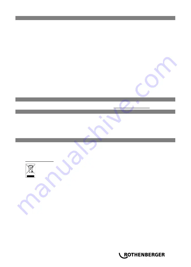 Rothenberger ROMAX 3000 AC Instructions For Use Manual Download Page 61