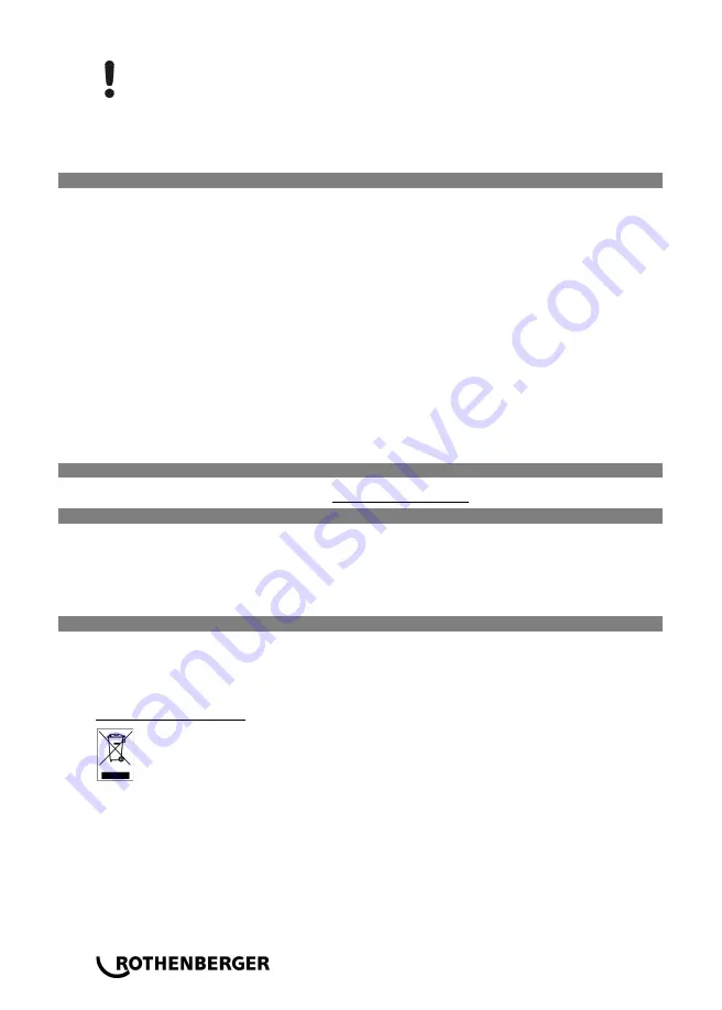 Rothenberger ROMAX 3000 AC Instructions For Use Manual Download Page 98