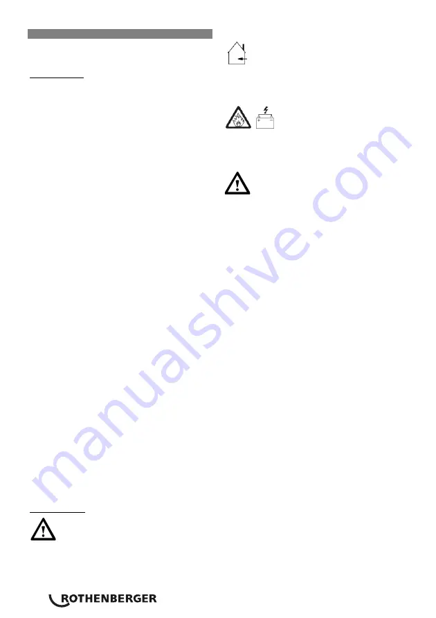 Rothenberger ROMAX 3000 Instructions For Use Manual Download Page 70