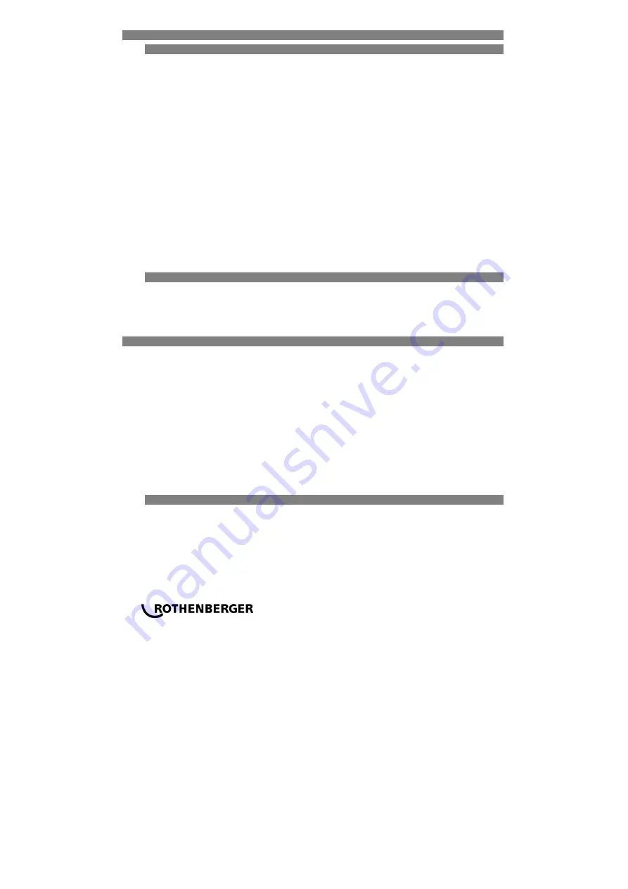 Rothenberger ROTEST GW 150/4 Instructions For Use Manual Download Page 6