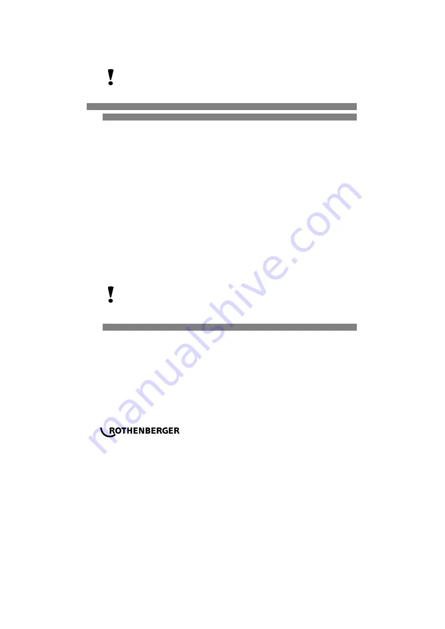 Rothenberger ROTEST GW 150/4 Instructions For Use Manual Download Page 8