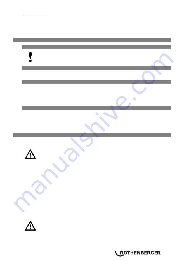 Rothenberger ROWELD BS 630 Plus Instructions For Use Manual Download Page 7