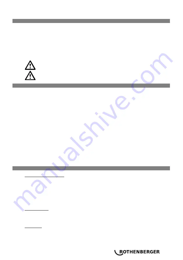 Rothenberger ROWELD BS 630 Plus Instructions For Use Manual Download Page 13