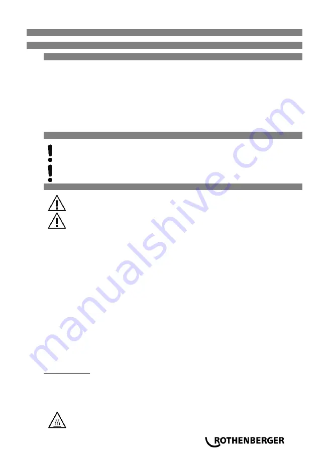 Rothenberger ROWELD P 250 A Instructions For Use Manual Download Page 53