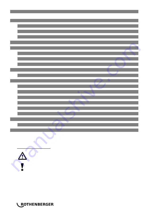 Rothenberger ROXY 140L Instructions For Use Manual Download Page 60