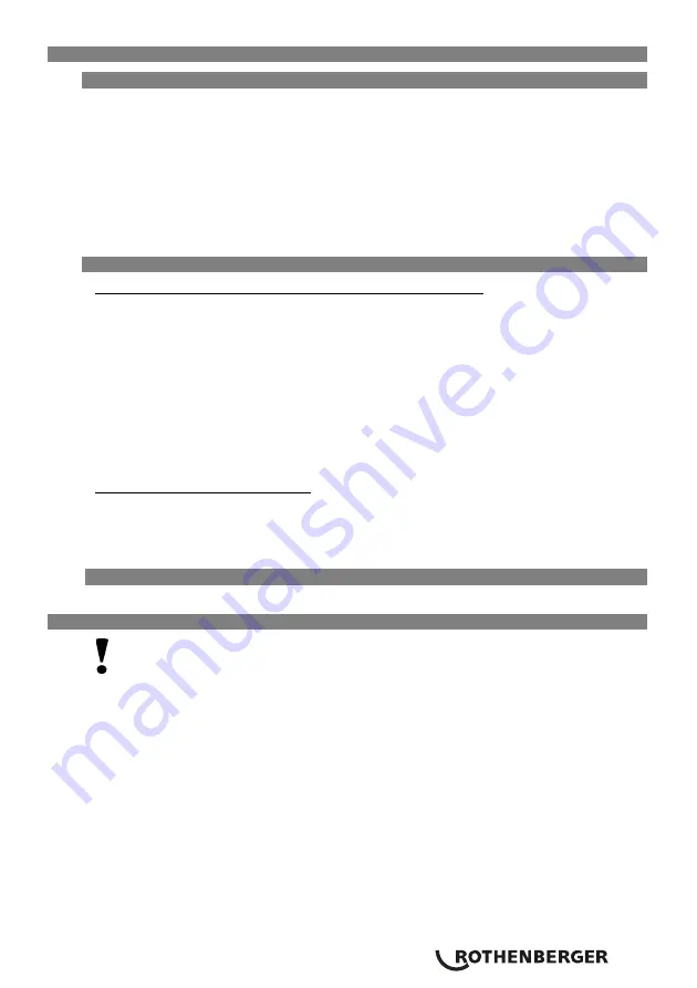 Rothenberger ROXY 140L Instructions For Use Manual Download Page 107