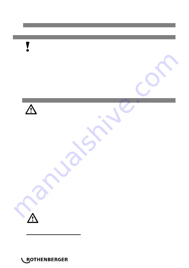 Rothenberger ROXY 140L Instructions For Use Manual Download Page 122