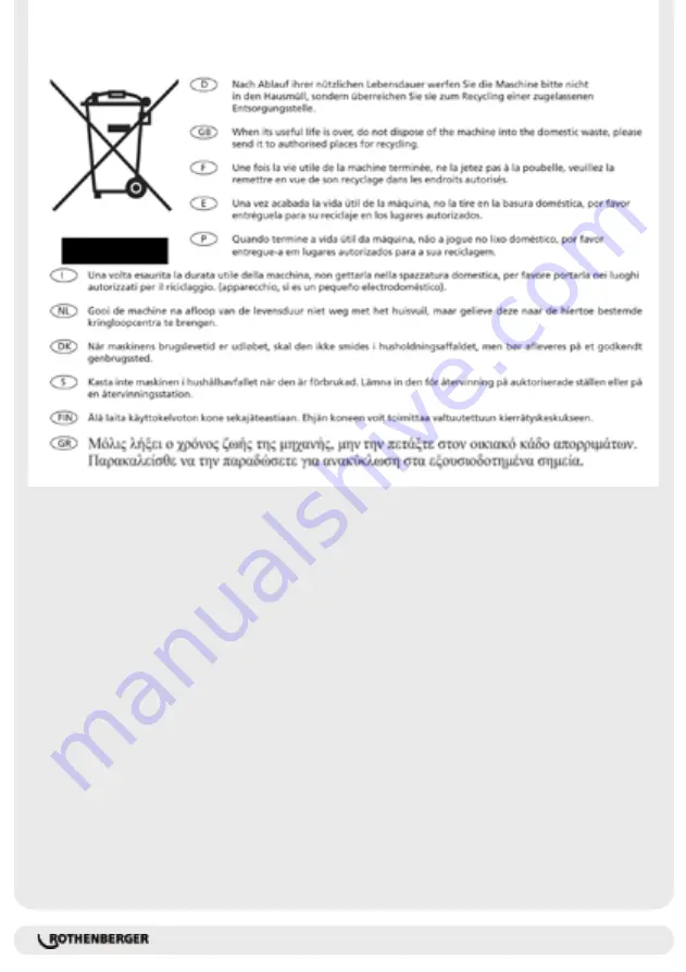 Rothenberger RP PRO II Instructions For Use Manual Download Page 33