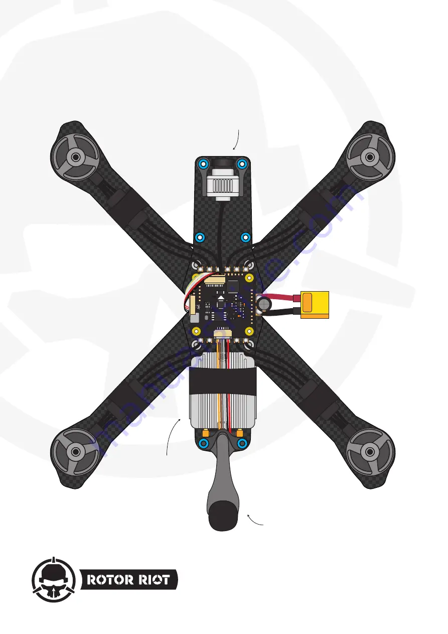 Rotor Riot HD1-SF Build Assembly Manual Download Page 4