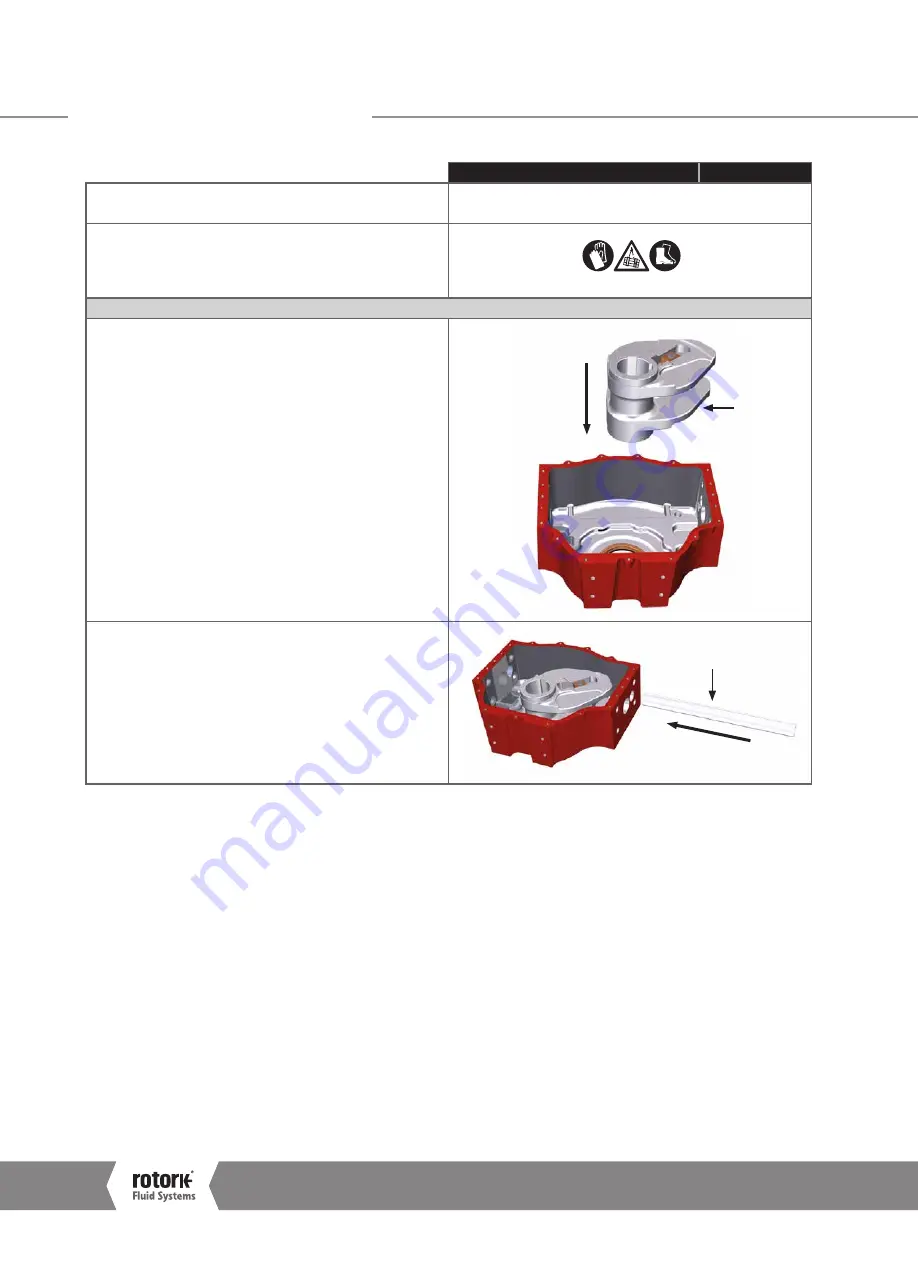 rotork gp series Maintenance Manual Download Page 44