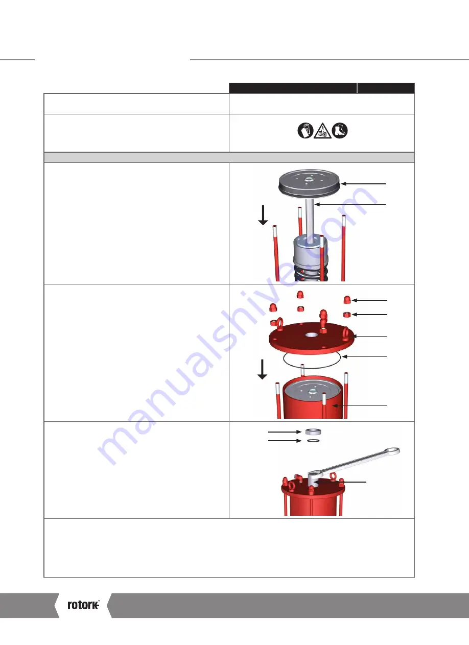 rotork LP/S Series Installation, Comissioning And Maintenance Manual Download Page 40