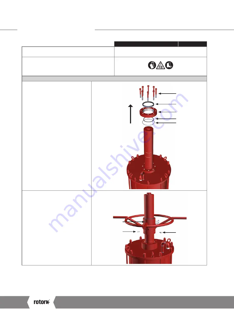 rotork LP/S Series Installation, Comissioning And Maintenance Manual Download Page 70