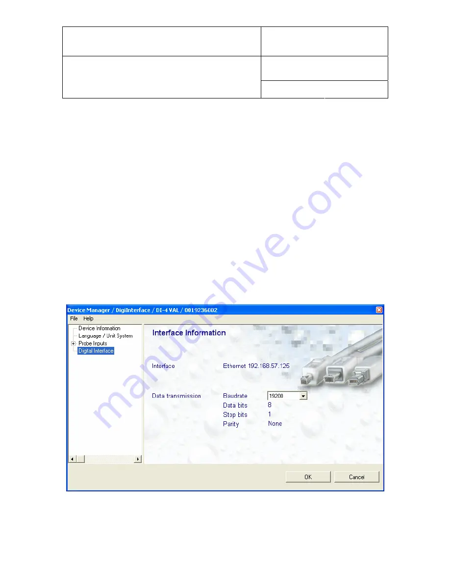 Rotronic HygroClip DI tal interface Instruction Manual Download Page 13