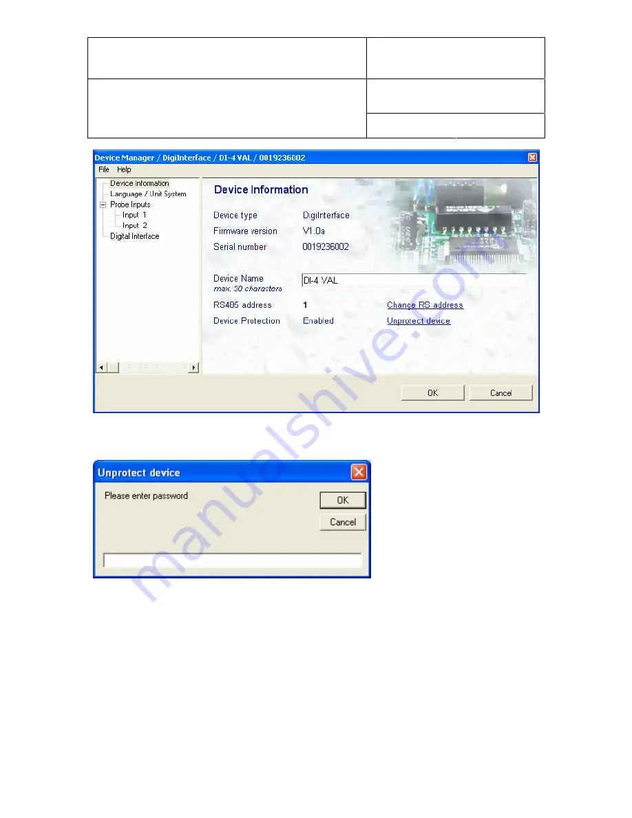 Rotronic HygroClip DI tal interface Instruction Manual Download Page 16