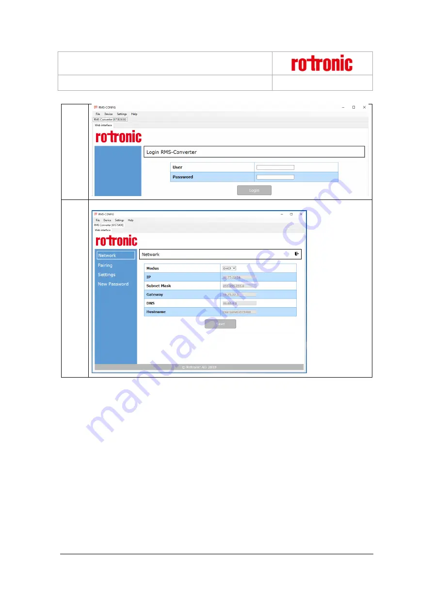 Rotronic RMS-CONVERTER Manual Download Page 13