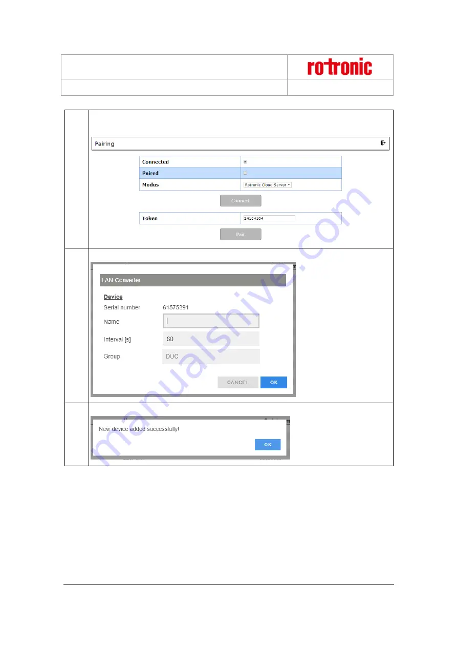 Rotronic RMS-CONVERTER Manual Download Page 17