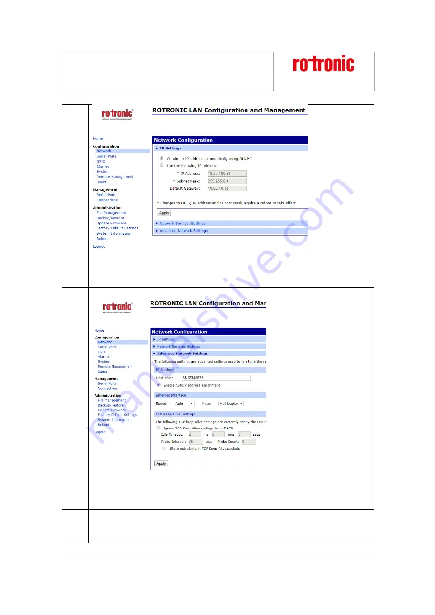 Rotronic RMS-CONVERTER Manual Download Page 25