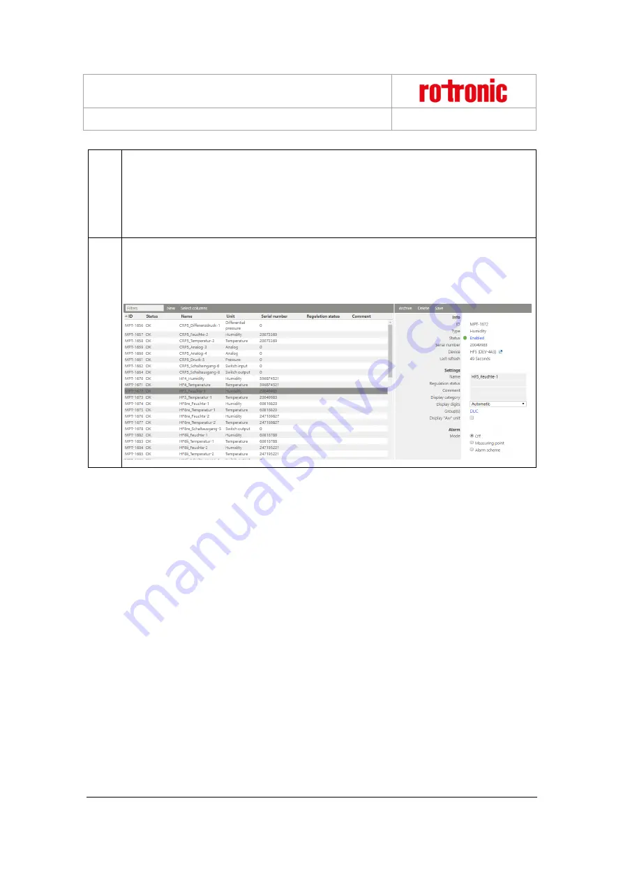 Rotronic RMS-CONVERTER Скачать руководство пользователя страница 34