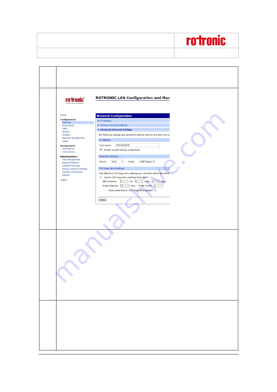 Rotronic RMS-CONVERTER Скачать руководство пользователя страница 54