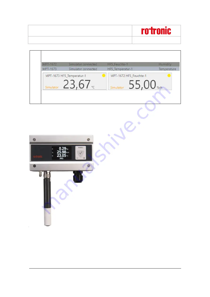 Rotronic RMS-CONVERTER Скачать руководство пользователя страница 64