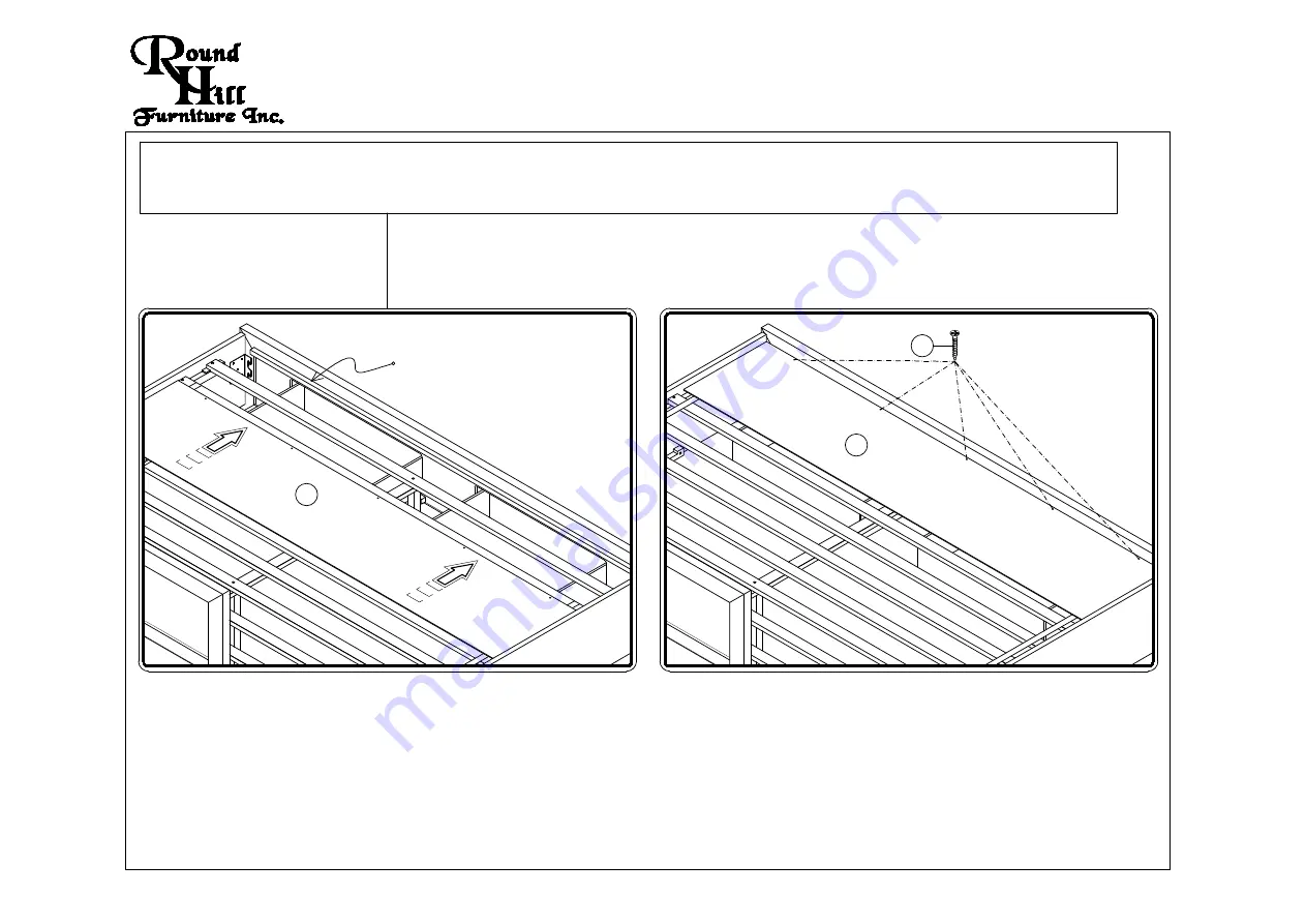 Round Hill Furniture B138K Скачать руководство пользователя страница 7